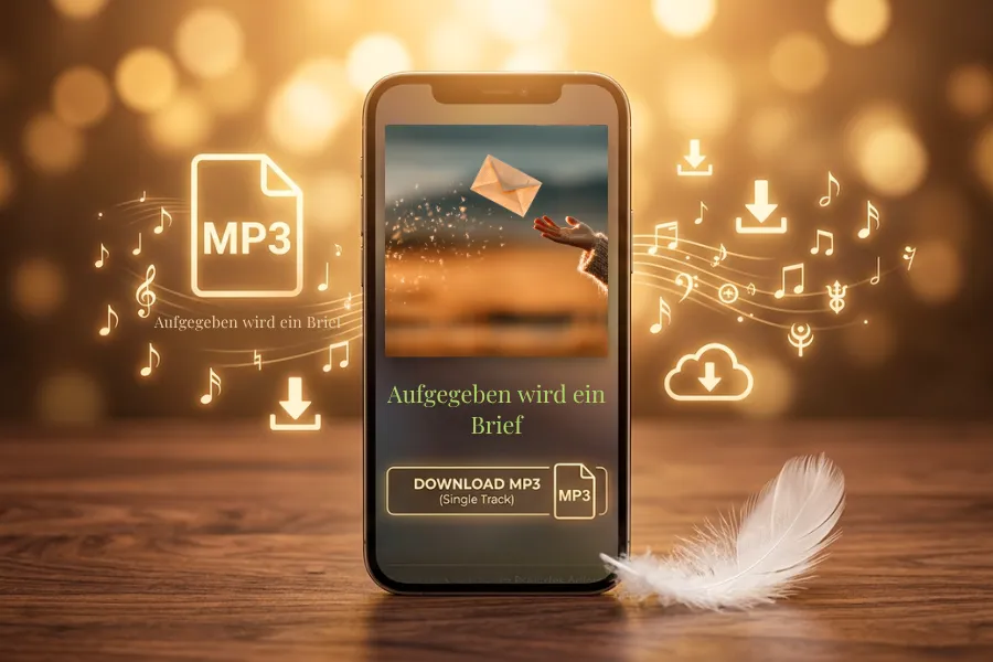 Aufgegeben wird ein Brief