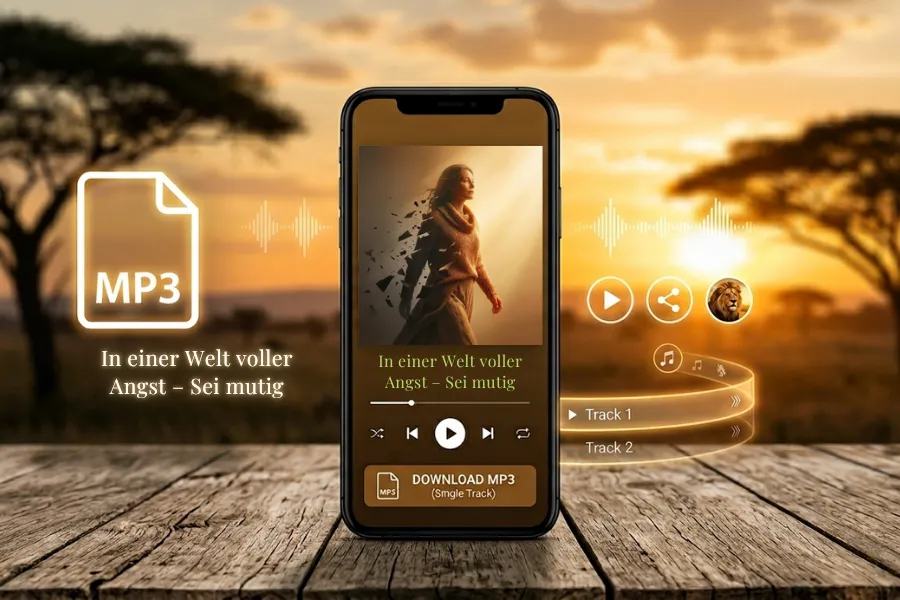 In einer Welt voller Angst – Sei mutig