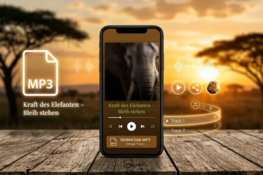 Kraft des Elefanten – Bleib stehen